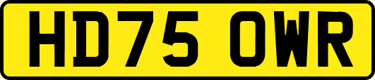 HD75OWR