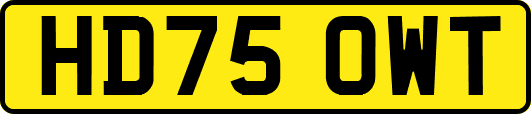 HD75OWT