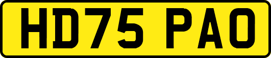 HD75PAO