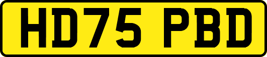 HD75PBD