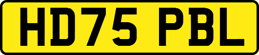 HD75PBL