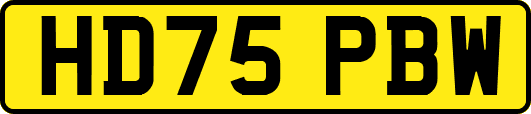 HD75PBW
