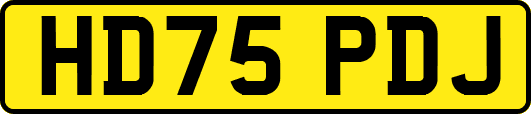 HD75PDJ