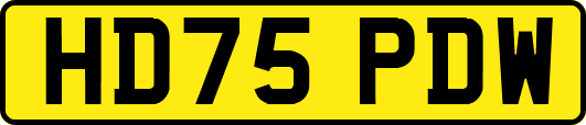 HD75PDW
