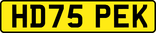 HD75PEK