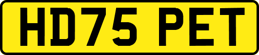 HD75PET