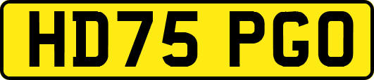 HD75PGO