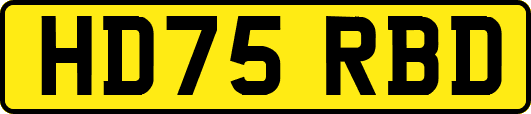 HD75RBD