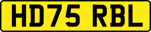 HD75RBL