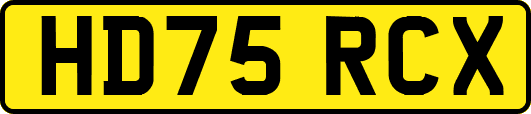 HD75RCX
