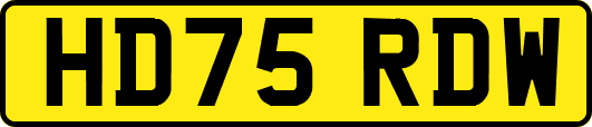 HD75RDW