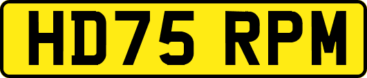 HD75RPM