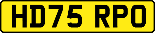 HD75RPO