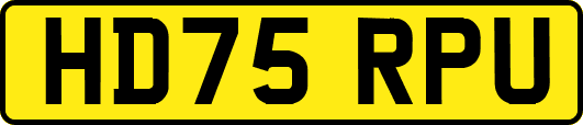 HD75RPU