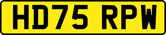 HD75RPW