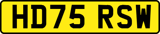 HD75RSW