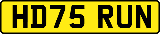 HD75RUN