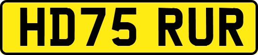 HD75RUR