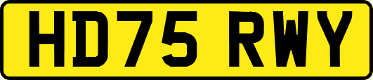 HD75RWY