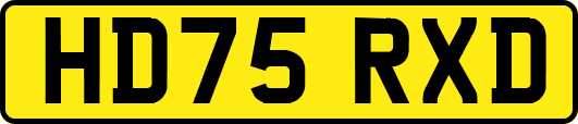 HD75RXD