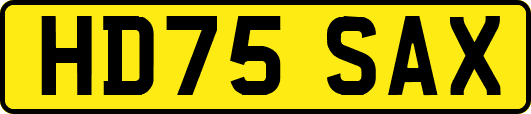 HD75SAX