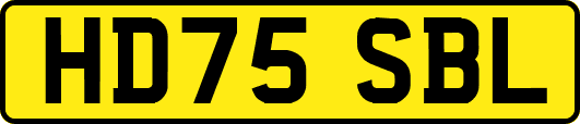 HD75SBL