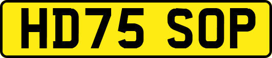 HD75SOP