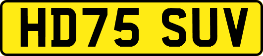 HD75SUV