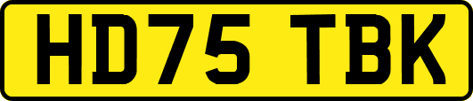 HD75TBK