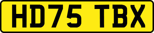 HD75TBX