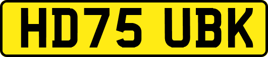 HD75UBK
