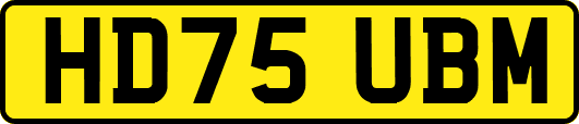 HD75UBM