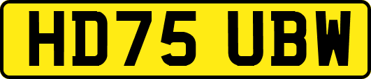HD75UBW