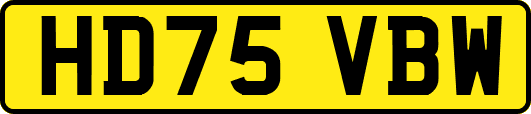 HD75VBW