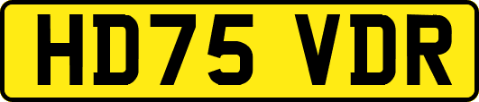 HD75VDR