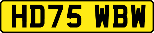 HD75WBW