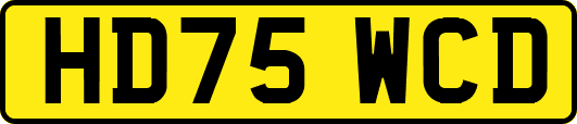 HD75WCD