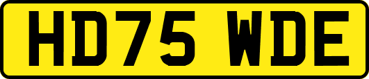 HD75WDE