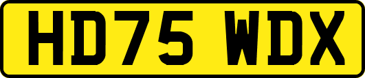 HD75WDX
