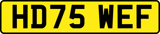 HD75WEF
