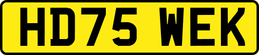 HD75WEK