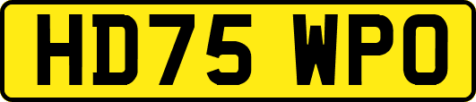 HD75WPO