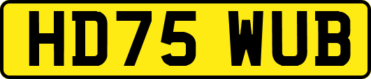 HD75WUB