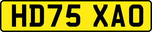 HD75XAO