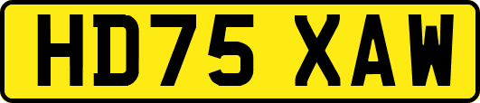 HD75XAW