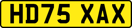 HD75XAX