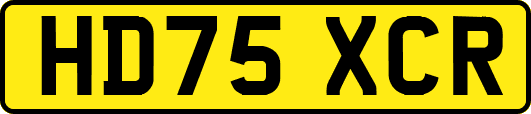 HD75XCR