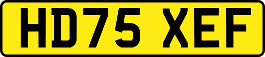 HD75XEF