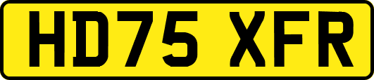 HD75XFR