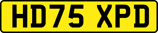 HD75XPD